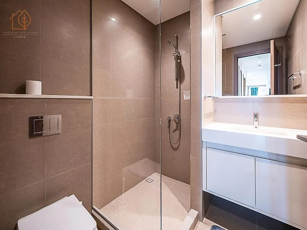 Stunning 3-Bedroom Home With Panoramic Burj Khalifa Views From High Floor 193Br-3 ドバイ アパート